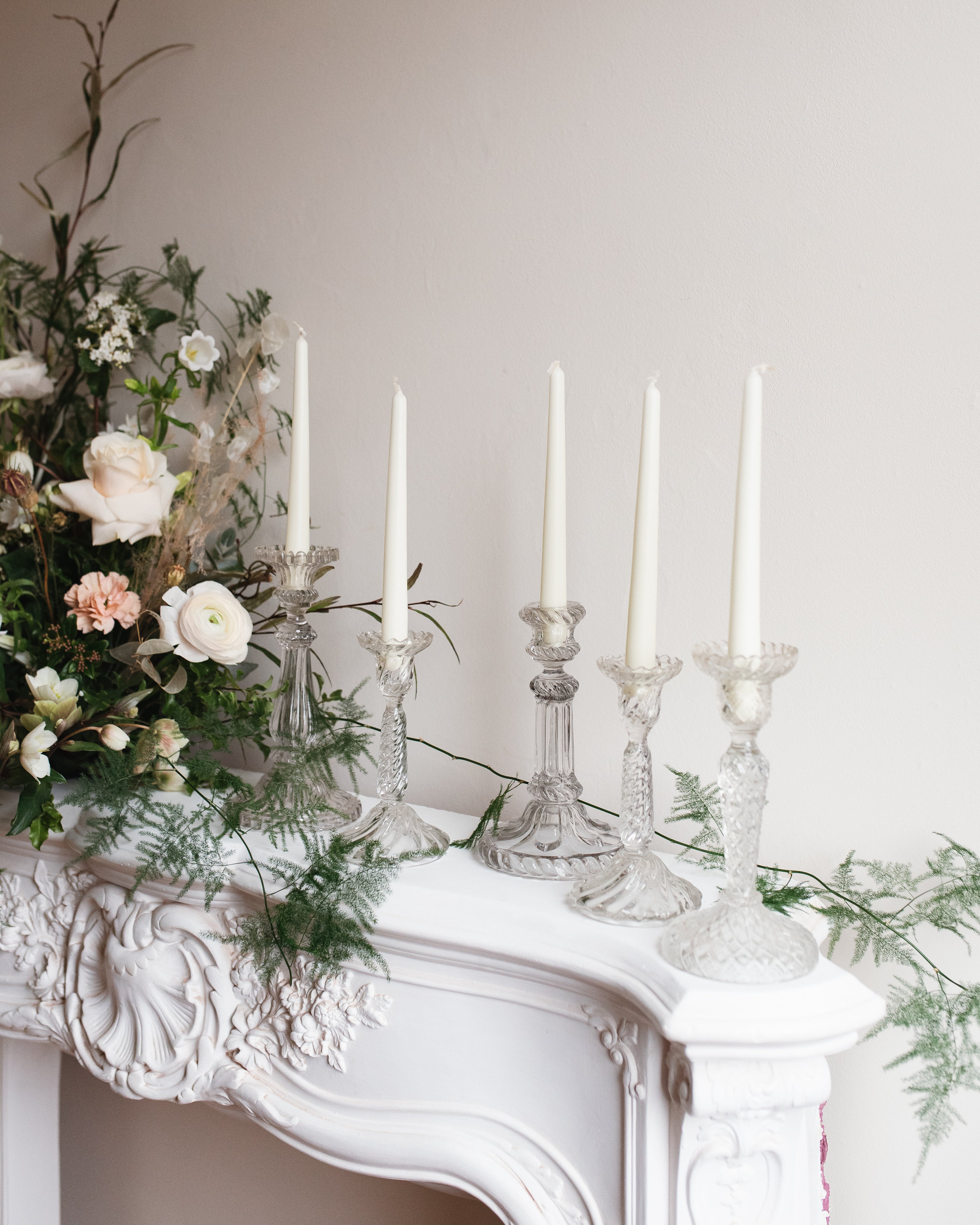 Antique candlesticks