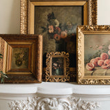 COMING SOON -Dark Romantic Floral Oil Painting on Panel