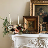 COMING SOON -Dark Romantic Floral Oil Painting on Panel