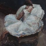 Parisian Ballet Dancer Fine Art Board Print
