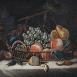 English Fruit Still Life Fine Art Board Print