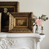 Antique Floral Oil Painting in Gilt Frame (1 of 2)