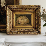 Antique Floral Oil Painting in Gilt Frame (2 of 2)