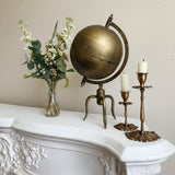 Decorative Brass Globe