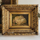 Antique Floral Oil Painting in Gilt Frame (2 of 2)
