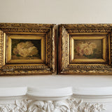 Antique Floral Oil Painting in Gilt Frame (2 of 2)