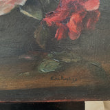 Antique Rose Oil Painting