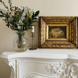 Antique Floral Oil Painting in Gilt Frame (2 of 2)