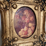 Miniature Still Life in Gold Gilt Frame