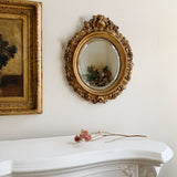19th Century Ornate Petite Mirror