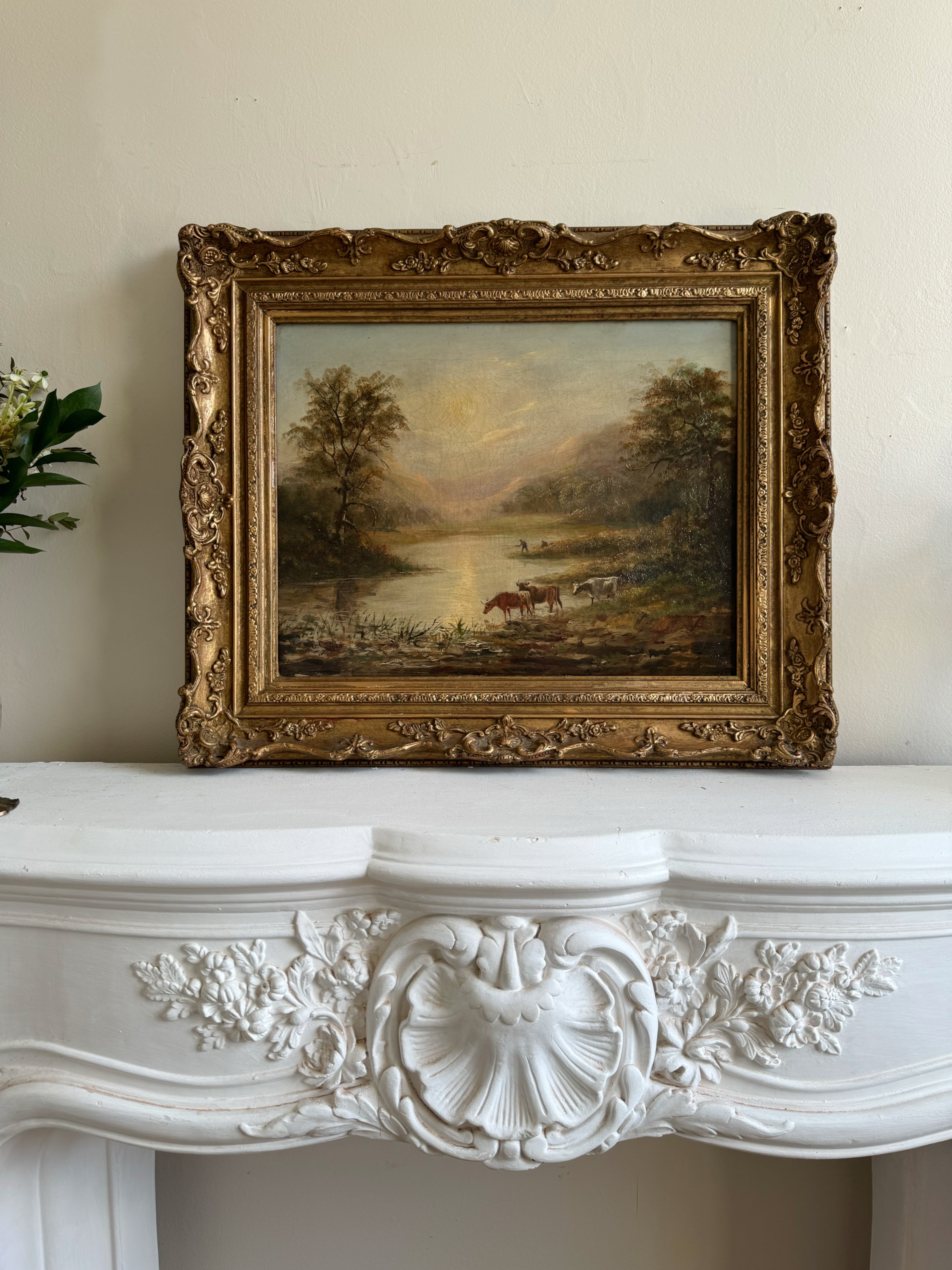 Antique Landcape Painting