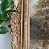 19th Century Landscape in Gilt Frame