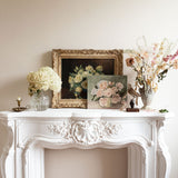 Cream Roses Still Life Oil Painting