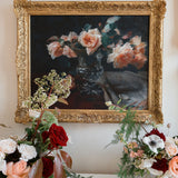 Peach Blooms in Charlotte Frame