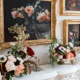 Peach Blooms in Charlotte Frame