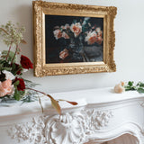 Pretty Peach Blooms in Eugenie Frame