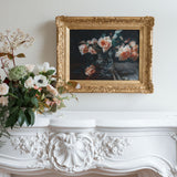 Pretty Peach Blooms in Eugenie Frame