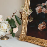 Peach Blooms in Charlotte Frame