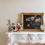 Peach Blooms in Charlotte Frame