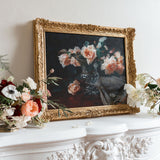 Peach Blooms in Charlotte Frame