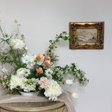 Framed Watercolour of French Alps by Henry Cuenot (1863 - 1937)