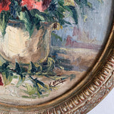 Vintage Floral Oil Painting
