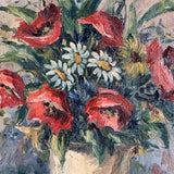 Vintage Floral Oil Painting