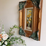 Vintage Floral Oil Painting