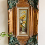 Vintage Floral Oil Painting