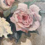 Vintage Floral Oil Painting