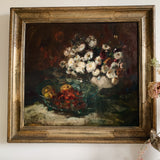 Edwardian Still Life Oil Painting
