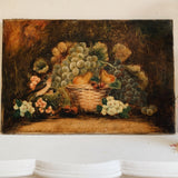 Pair of Antique Still Life Oil Paintings