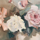 Vintage Floral Oil Painting