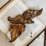 18th Century French Gold Gilt Birds