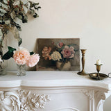 Vintage Floral Oil Painting