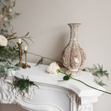 Carved Resin Vintage Vase