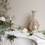 Carved Resin Vintage Vase