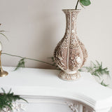 Carved Resin Vintage Vase