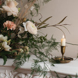 Vintage Brass Candle Holder