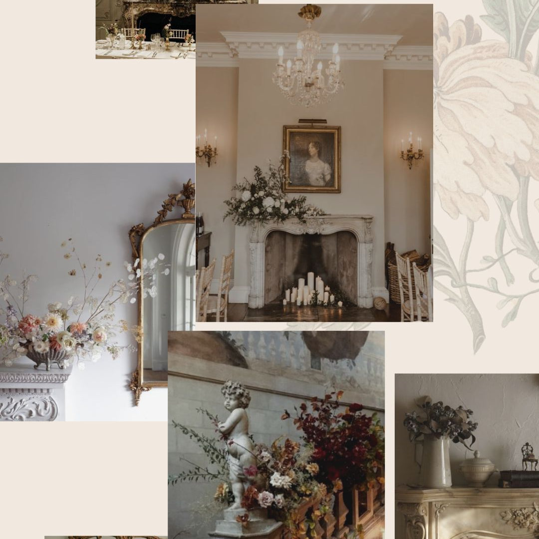 Inspiration Moodboard, The Atelier Collection Shoot