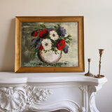 Vintage French Still Life Oil Painting