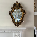 Ornate Petite Vintage Mirror