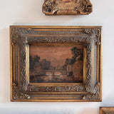 Petite Framed Bridge Scene