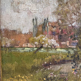 Antique Landscape Oil Painting