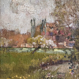 Antique Landscape Oil Painting