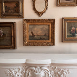 Antique French Petite Mirror