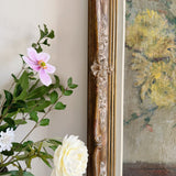 Large Impressionist Style Floral Oil Painting