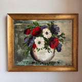 Vintage French Still Life Oil Painting