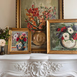 Vintage French Still Life Oil Painting