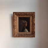 Victorian Girl Original Oil Painting